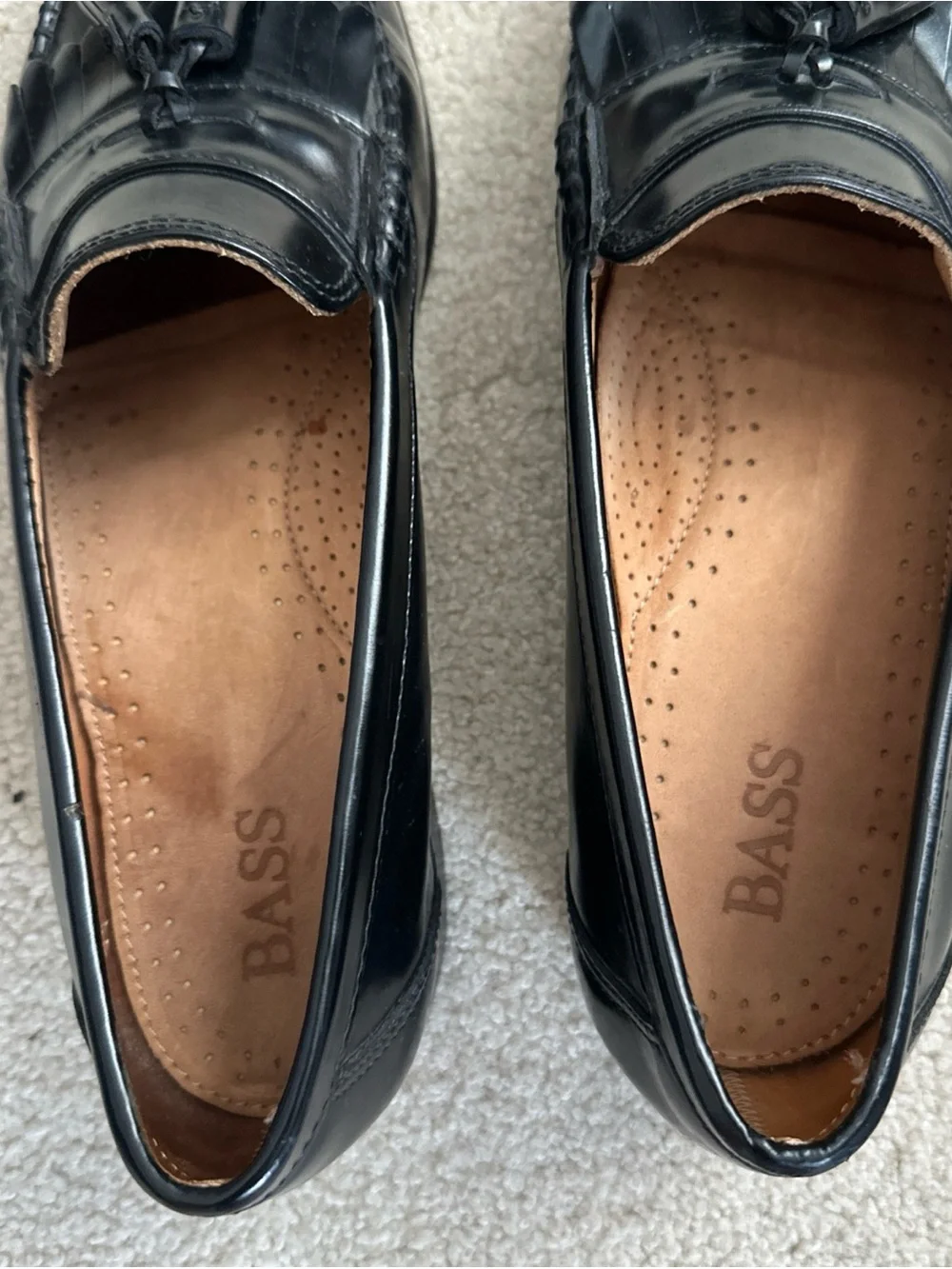 G.H. Bass & Co. polished black